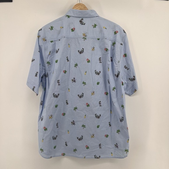 Tommy Bahama Disney Shirt Size Large Mickey Mouse Nova Wave Beach Cruiser - Picture 3 of 9